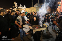 عزدارای خرمشهری‌ها در شب عاشورا