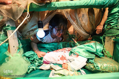 عزدارای خرمشهری‌ها در شب عاشورا