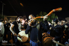 عزدارای خرمشهری‌ها در شب عاشورا