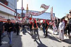 عزدارای ظهر عاشورا در شادگان