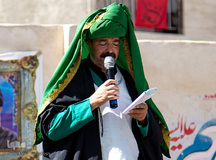 عزاداری ظهر عاشورا در حسینیه سیاهبند