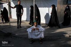 مراسم شبیه خوانی در شهرک عرب‌های مشهد