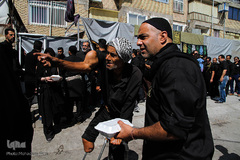 مراسم شبیه خوانی در شهرک عرب‌های مشهد