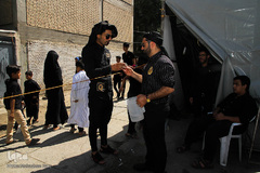 مراسم شبیه خوانی در شهرک عرب‌های مشهد