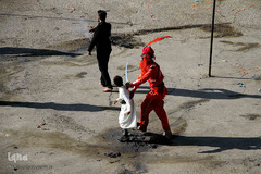 مراسم شبیه خوانی در شهرک عرب‌های مشهد