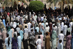 عزاداری ظهر عاشورا در منطقه محروم جازموریان