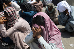 عزاداری ظهر عاشورا در منطقه محروم جازموریان