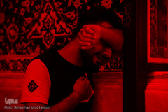 حرم مطهر امام حسین(ع) در شام غریبان