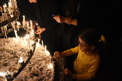 مراسم شام غریبان و تجمع بزرگ عاشوراییان در سمنان