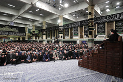 آخرین شب مراسم عزاداری حضرت اباعبدالله الحسین(ع) در حسینیه امام خمینی(ره)