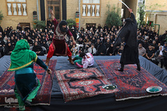 اجرای آیین تعزیه در تهران