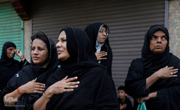 عزاداری زنان شیعه پاکستانی در کراچی