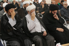 ⁨رونمایی از پوستر و لوگوی شعار اربعین 1398⁩