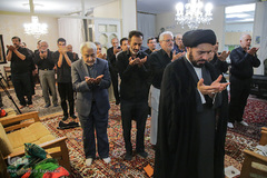 سوگ نشینی جامعه قرآنی در شب سوم شهادت سالار شهیدان