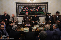 سوگ نشینی جامعه قرآنی در شب سوم شهادت سالار شهیدان