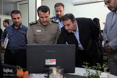 بازدید سردار بهمن کارگر، رئیس بنیاد حفظ آثار و نشر ارزش‌های دفاع مقدس از ایکنا