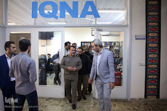 بازدید سردار بهمن کارگر، رئیس بنیاد حفظ آثار و نشر ارزش‌های دفاع مقدس از ایکنا