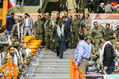 اجتماع عظیم بسیجیان جامعه ادارات و وزارت خانه ها