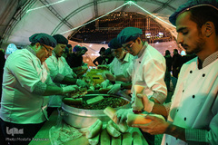 بزرگترین سفره نذری حضرت رقیه (س)