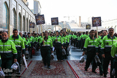 آیین بدرقه خادمان و زائران اربعین حسینی