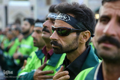 آیین بدرقه خادمان و زائران اربعین حسینی