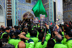 آیین بدرقه خادمان و زائران اربعین حسینی