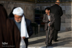 حرم علی‌ابن‌موسی ارضا(ع)، میعادگاه جاماندگان اربعین