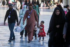 حرم علی‌ابن‌موسی ارضا(ع)، میعادگاه جاماندگان اربعین