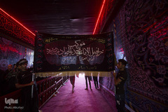 حرکت دسته‌های عزاداری به سمت حرمین شهدای کربلا