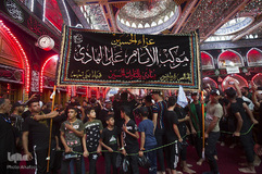 حرکت دسته‌های عزاداری به سمت حرمین شهدای کربلا