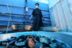 وضعیت تردد در پایانه مرزی شلمچه