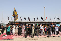 وضعیت تردد در پایانه مرزی شلمچه