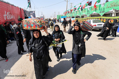 وضعیت تردد در پایانه مرزی شلمچه