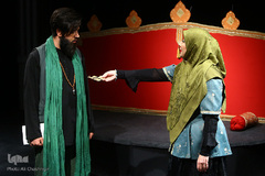 نمایش عاشورایی "پشت دیوار عمارت"