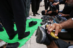 حال و هوای ورودی کربلا در آستانه اربعین