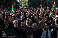 راهپیمایی اربعین حسینی در قزوین