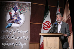 سیدعباس صالحی، وزیر فرهنگ و ارشاد اسلامی در همایش ملی یاوران وقف