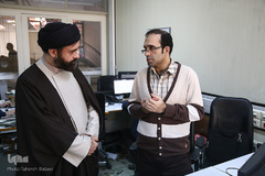 بازدید حجت الاسلام والمسلمین سیدمسعود میریان، مدیر مرکز قرآن کریم آستان قدس رضوی از تحریریه ایکنا