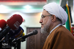 نشست خبری آیت‌الله محسن اراکی، دبیرکل مجمع جهانی تقریب مذاهب اسلامی