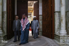 تجدید میثاق مهمانان سی و سومین کنفراس وحدت اسلامی با آرمان های امام