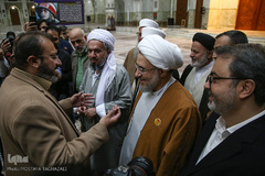 تجدید میثاق مهمانان سی و سومین کنفراس وحدت اسلامی با آرمان های امام