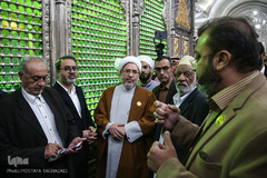 تجدید میثاق مهمانان سی و سومین کنفراس وحدت اسلامی با آرمان های امام