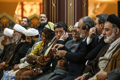 تجدید میثاق مهمانان سی و سومین کنفراس وحدت اسلامی با آرمان های امام