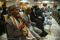 تجدید میثاق مهمانان سی و سومین کنفراس وحدت اسلامی با آرمان های امام