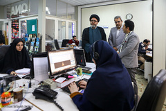 بازدید  سیدعلی السید قاسم، هماهنگ کننده مرکز گفتگوی ادیان لبنان از تحریریه ایکنا