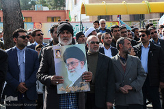 راهپیمایی حمایت از اقتدار ملی در خراسان جنوبی