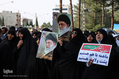 راهپیمایی حمایت از اقتدار ملی در خراسان جنوبی