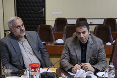 سیدمحمدجواد شوشتری،‌ مدیرعامل ایکنا،‌ ولی یاراحمدی، فعال قرآنی