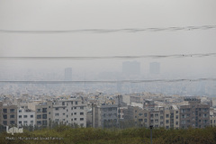 آلودگی شهر تهران، دوشنبه ۱۱ آذر