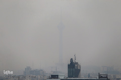 آلودگی شهر تهران، دوشنبه ۱۱ آذر